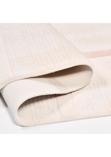 Maliyah Geometrik Krem Akrilik Dikdörtgen Modern Desenli Akrilik Hav Vermeyen Leke Tutmayan Kolay Temizlenen Yumuşak Makine Salon Yolluk Mutfak Halı modelleri