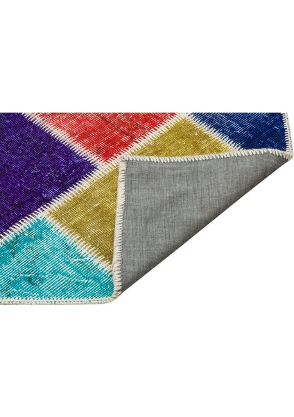 Iskece Bej Patchwork Yün Modern Desenli Yün Hav Toz Vermez Leke Tutmayan Salon Yolluk Mutfak El Dokuma Halı fiyatları