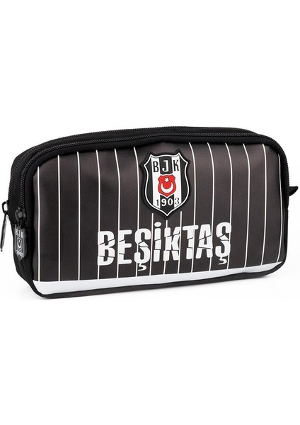 İnce Çubuklu Suni Deri Kalem Çantası 25355