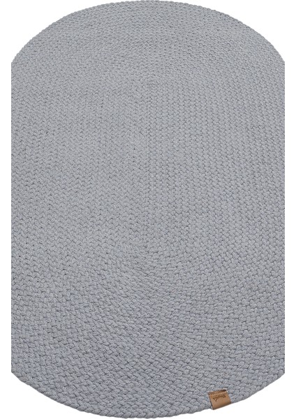 Gri Düz Etnik Modern Desenli Pamuk Jüt Halı indirimleri