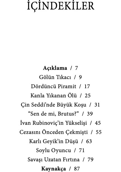 Tarihte Yaşanmamış Olaylar - Ülkü Tamer modelleri