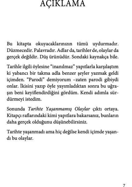 Tarihte Yaşanmamış Olaylar - Ülkü Tamer fırsatları