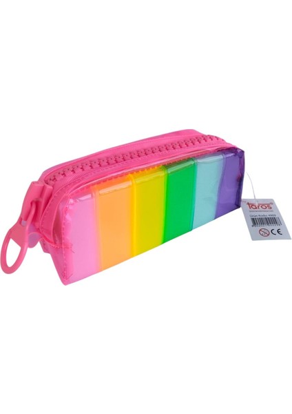 Unick Gökkuşağı Büyük Silikon Kalem Kutusu modelleri