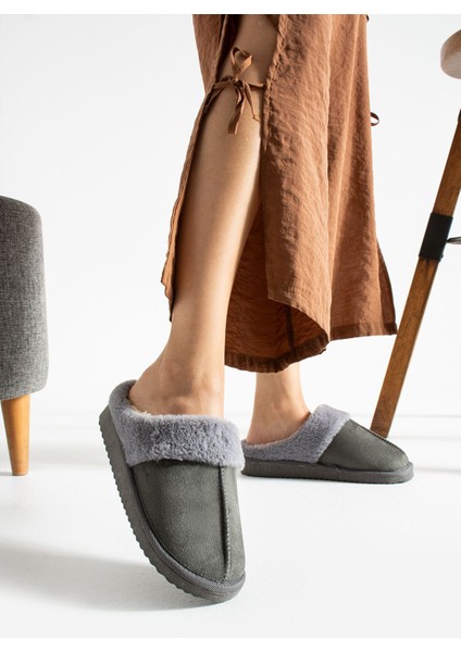 Kadın Ev Terliği Ayıcık Figürlü Peluş Ev Terliği Ses Yapmaz Taban Sıcak Şık Tasarım fiyatları