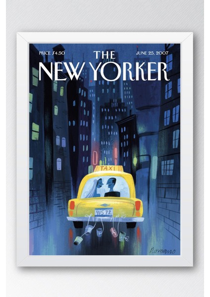 The New Yorker Çerçeveli Tablo June 25 2007 - Yeni Evli Tablosu