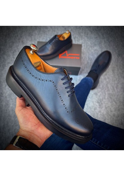 Hakiki Deri Erkek Ayakkabı Eva Taban Klasik ve Günlük Kombin Uyumlu 18081859