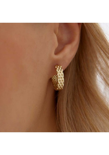 Hasır Large Küpe modelleri