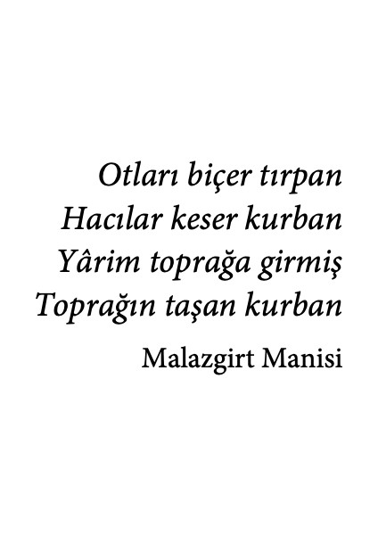 Malazgirt Günlükleri - Mustafa Alican