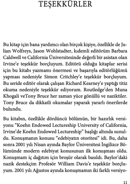 Edebiyatın Otoritesi - Joseph Hillis Miller indirimleri