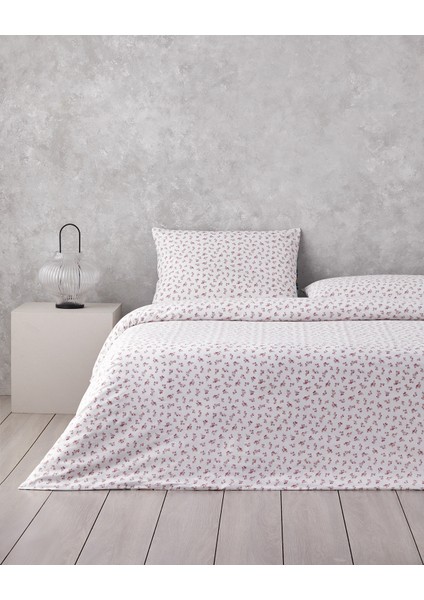 Wildflower Dream Pamuklu Tek Kişilik Nevresim Seti 160X220 cm Pembe