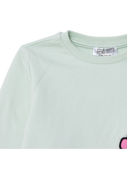 Kız Bebek Eşofman Takımı Motto Girl Patikli modelleri