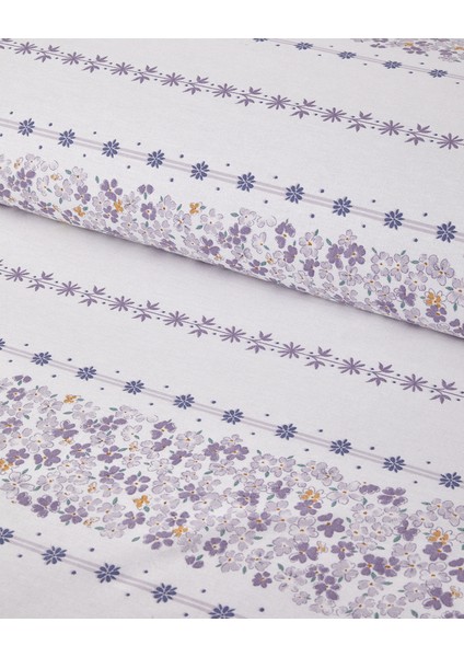 Minibloss Pamuklu Tek Kişilik Nevresim Seti 160X220 cm Lila modelleri