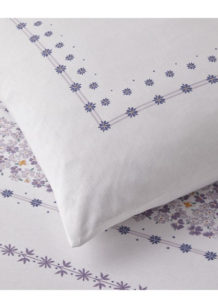 Minibloss Pamuklu Tek Kişilik Nevresim Seti 160X220 cm Lila fırsatları