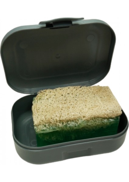 Sabun Saklama Çantalı Kabak Lifli Aloe Vera Sabunu fırsatları