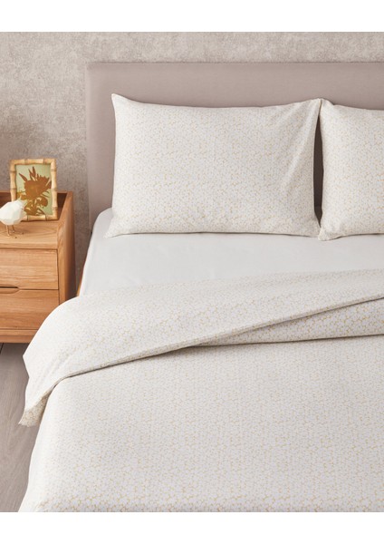 Sweet Violet Kolay Ütülenir Tek Kişilik Nevresim Takımı 160X220 cm Yağ Yeşili modelleri