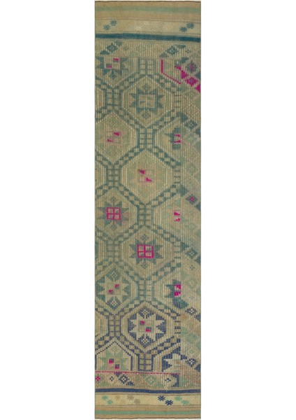 Teselya Bej Çizgili Yün Modern Desenli Yün Hav Toz Vermez Leke Tutmayan Salon Yolluk Mutfak El Dokuma Halı