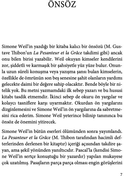 Kökler - Simone Weil indirimleri