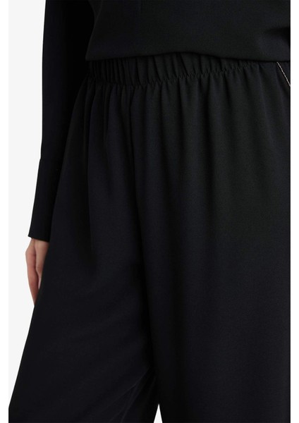 Wide Leg Krep PANTOLON F3068AX25AU indirimleri