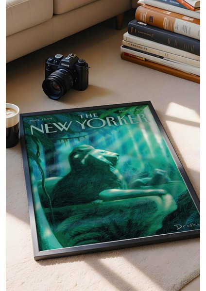 The New Yorker Çerçeveli Tablo May 23 2011 - New York Aquarium fiyatları