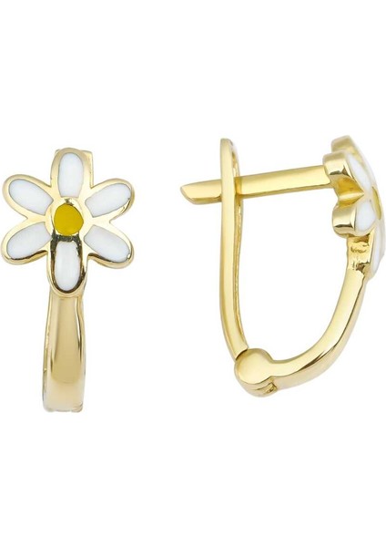 Papatya Çocuk Küpesi