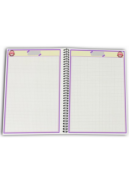 Genshin Impact Yae Miko Kareli A4 Okul Defteri 72 Yaprak fırsatları