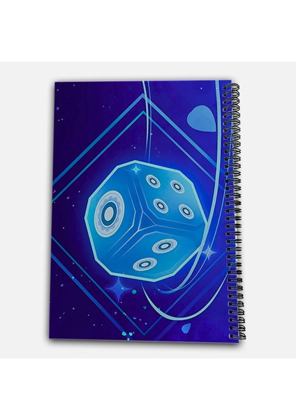 Genshin Impact Yelan Kareli A4 Okul Defteri 72 Yaprak modelleri