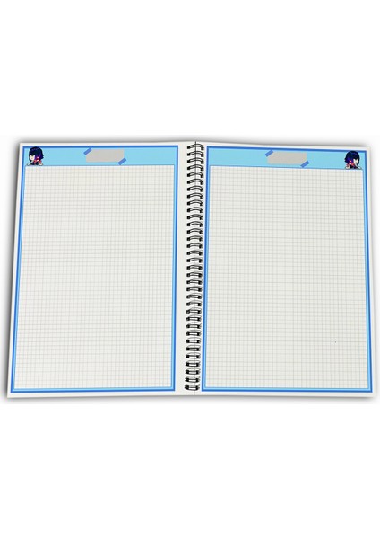 Genshin Impact Yelan Kareli A4 Okul Defteri 72 Yaprak fırsatları