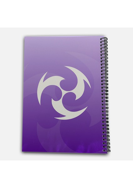 Genshin Impact Razor Çizgili A4 Okul Defteri 72 Yaprak modelleri