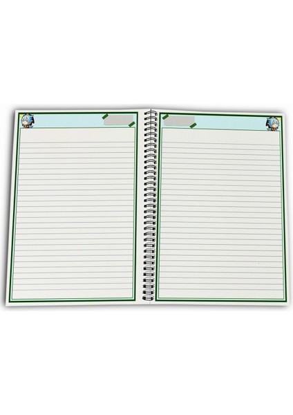 Genshin Impact Razor Çizgili A4 Okul Defteri 72 Yaprak fırsatları