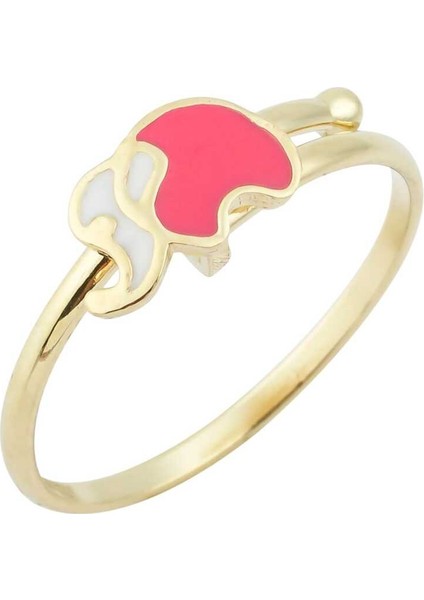 Pembe Fil Çocuk Yüzüğü