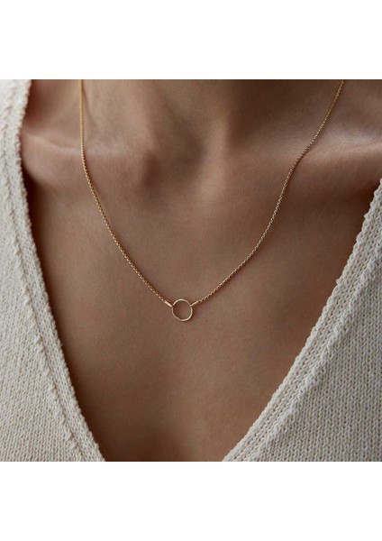 Sade Charm Halkalı Box Zincir
