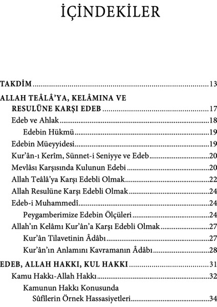 Temel Tasavvufî Kavramlar - Süleyman Uludağ modelleri