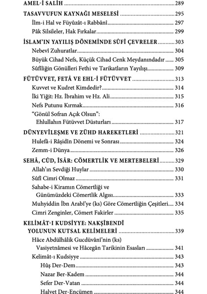 Temel Tasavvufî Kavramlar - Süleyman Uludağ
