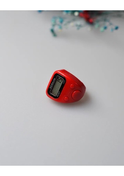 Mini Işıklı Zikirmatik Kırmızı modelleri