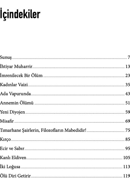 İmrenilecek Bir Ölüm - Hüseyin Rahmi Gürpınar modelleri