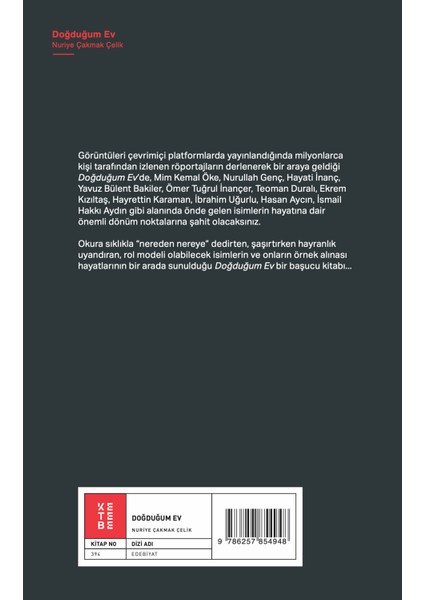 Doğduğum Ev - Nuriye Çakmak Çelik fiyatları