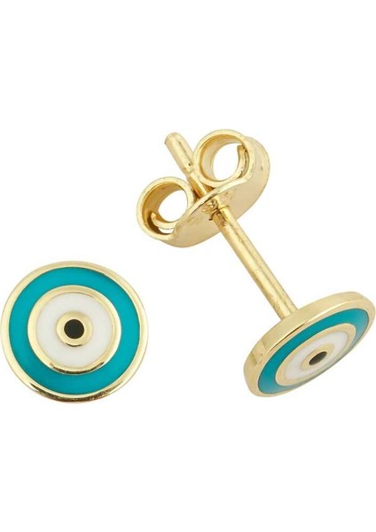 Göz Vidalı Çocuk Küpesi