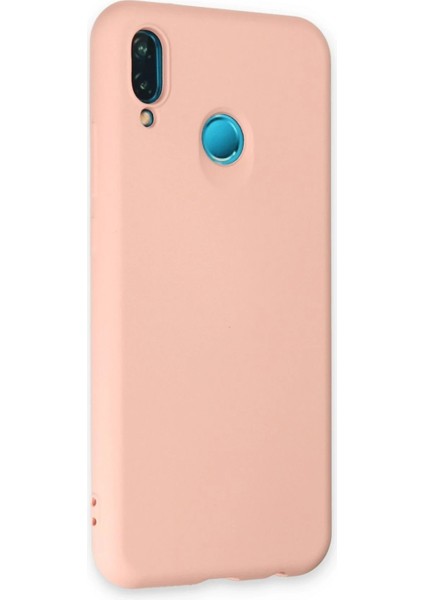 Huawei P20 Lite Kılıf Nano Içi Kadife Silikon - Pudra - BRNTEK3370-2144 fiyatları