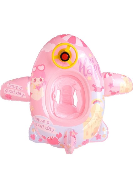 Çocuk Direksiyon Yüzme Halkası Koltuk Bebek Oturma Halkası Bebek Yüzme Halkası Kalınlaştırılmış Yüzer Halka (Yurt Dışından)