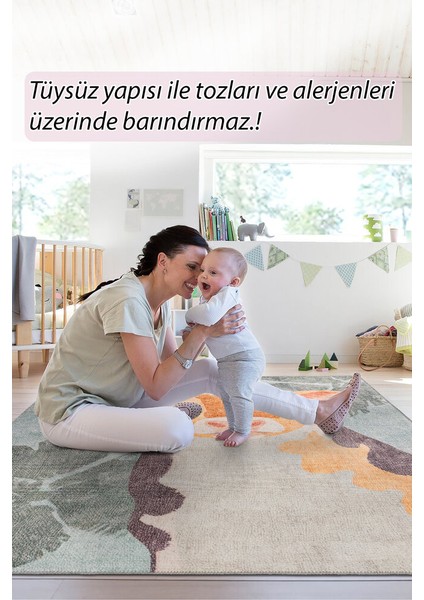 Saint-Nazaire Figürlü Mavi Polyester Dikdörtgen Modern Desenli Pamuk Makinada Yıkanabilir Hav Toz Vermez Leke Tutmayan Kaymaz Taban Dijital Makine Baskı Salon Yolluk Mutfak Halı modelleri