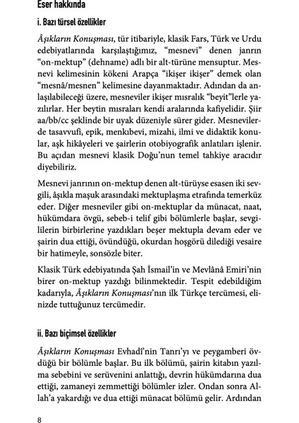 Aşıkların Konuşması - Evhadi indirimleri