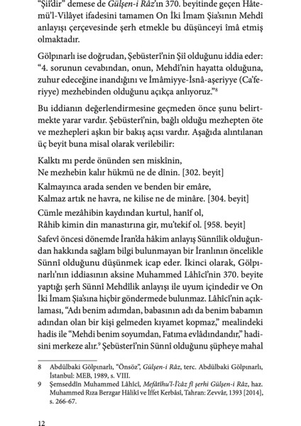 Gülşen-i Râz - Mahmûd Şebüsterî