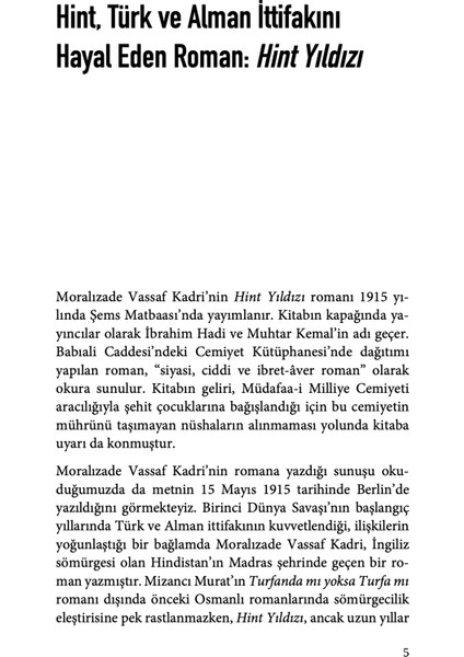 Hint Yıldızı - Moralızade Vassaf Kadri modelleri