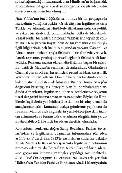 Hint Yıldızı - Moralızade Vassaf Kadri fırsatları