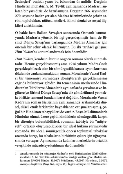 Hint Yıldızı - Moralızade Vassaf Kadri indirimleri