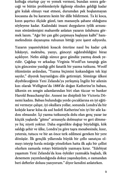 Yazgımı Öğrenmeliyim - Katherine Mansfield indirimleri