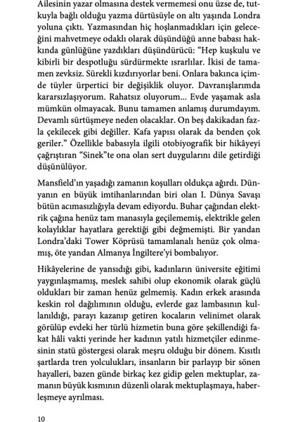 Yazgımı Öğrenmeliyim - Katherine Mansfield