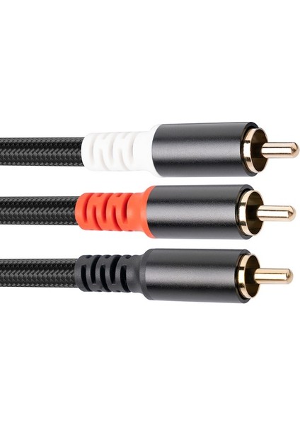 Gorgeous Rca Y Adaptörü Subwoofer Y Kablosu 1x Rca - 2x Rac Ses Kablosu, 1 Metre (Yurt Dışından) fırsatları
