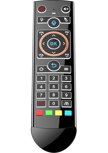 Gorgeous Q2 Akıllı Tv Arkadan Aydınlatmalı Kablosuz Air Mouse Uzaktan Kumanda, Arkadan Aydınlatmalı (Yurt Dışından) fiyatları