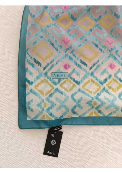 Desenli Pamuk Şal Üçgen Desen Şal Ebat 75 X185 modelleri